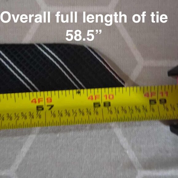 Bundle of 5 Men's Neckties, Multicolor / patterned and solids, various brands - Picture 6 of 10